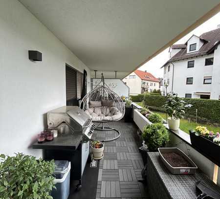 Modernisierte 3-Zimmer-Wohnung mit Balkon und EBK in Oberasbach