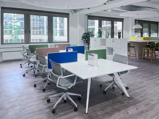 Coworking-Bereich in Regus Peak