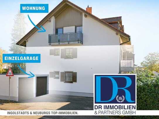 3-Zi-Whg mit Einzelgarage, EBK und Balkon in IN West!