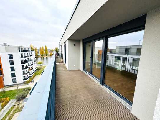 Dachterrasse mit Spreeblick! - Moderne 3 Zimmer mit Klimaanlage