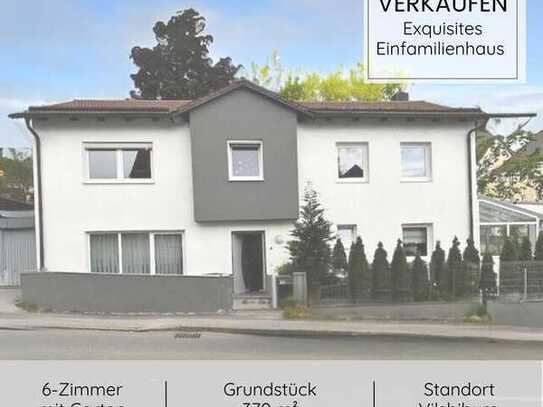 Zum Verkauf: Exquisites Einfamilienhaus in zentraler Stadtlage