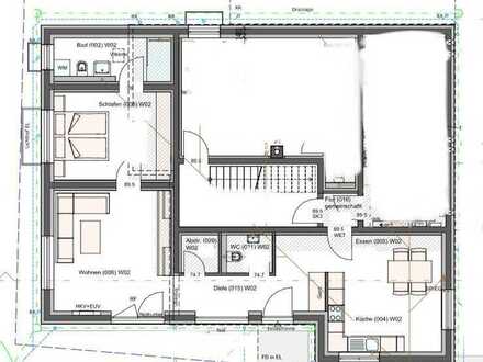 Neuwertige 2-Raum-Wohnung mit Terrasse und Einbauküche in Münsingen