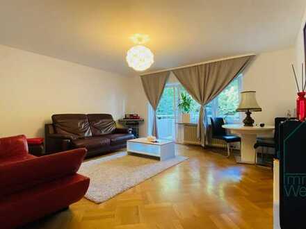 Gut geschnittene 4 Zimmerwohnung mit Balkon in Karlsruhe- Bergwald
