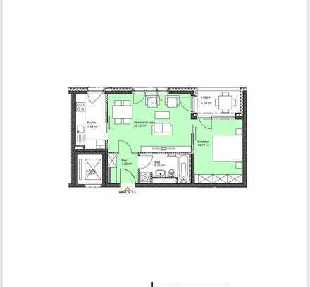 Gemütliche 2-Zimmerwohnung; Innenstadt- und Bahnhofsnah