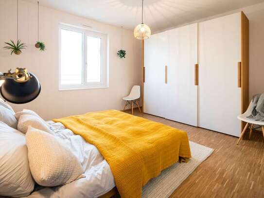 *3-Zimmer Wohnung im Mainwald - Einbauküche und Fußbodenheizung*