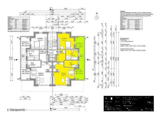 Neuwertige 2-Zimmer-Penthouse-Wohnung mit Balkon in Ahlen