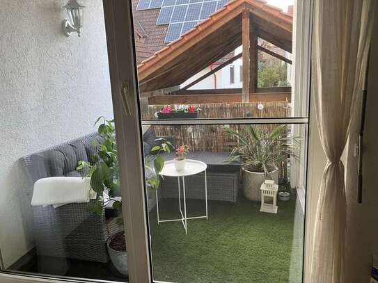 1,5-Raum-Wohnung mit Balkon in Plattenhardt