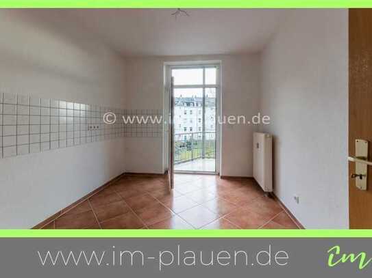 2 Zimmer mit großzügigen Balkon - Plauen / Haselbrunn - Bad mit Badewanne -