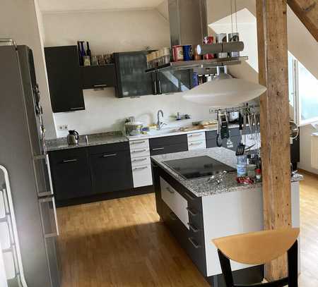 Dachgeschosswohnung in der Neckarstadt-Ost
