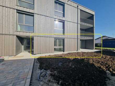 Barrierefreie 2-Zi-Erdgeschosswohnung, Terrasse und EBK (Erstbezug)