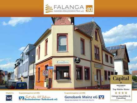 FALANGA IMMOBILIEN - TOP WOHN- UND GESCHÄFTSHAUS MIT PRIMA ENTWICKLUNGSMÖGLICHKEITEN IN GUTER LAGE V