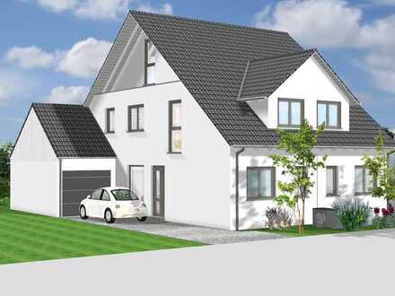 Schicke Einfamilienhäuser als Doppelhaushälfte in Nilkheim (Haus 1)