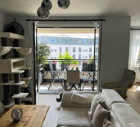 Stilvolle & Luxuriöse 3-Zimmer-Wohnung mit Fernblick, Mika Quartier