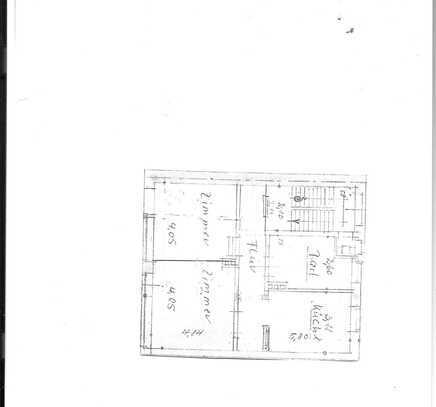 Kernsanierte 2-Zimmer-Dachgeschosswohnung WG-geeignet