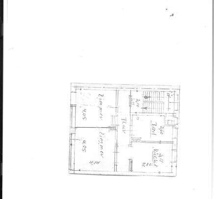 Kernsanierte 2-Zimmer-Dachgeschosswohnung WG-geeignet