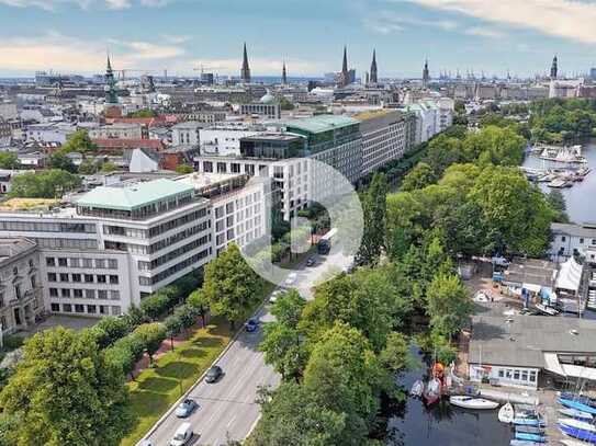 bürosuche.de: Hochwertige Bürofläche direkt an der Alster mieten!