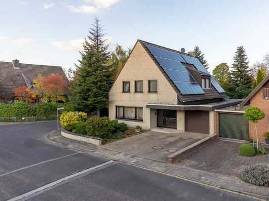 Freistehendes Einfamilienhaus mit Photovoltaikanlage