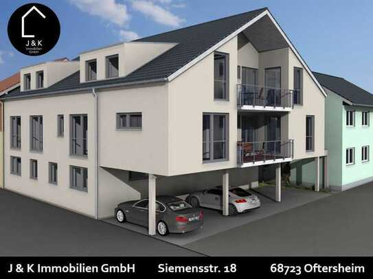 6 tlw. barrierefreie Neubauwohnungen in Oftersheim zu verkaufen - Projektiertes Bauvorhaben