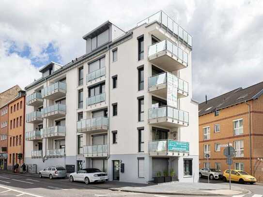 Neubau: ca. 50m²-Apartment mit Balkon in 15-Parteien-Haus in Köln-Buchheim!