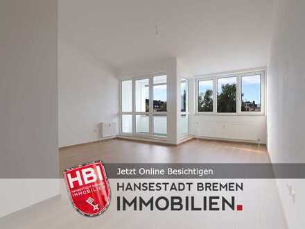Hastedt / Helle 2-Zimmer-Wohnung mit Balkon