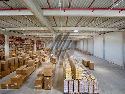 KEINE PROVISION ✓ RAMPE + EBEN ✓ Lager-/Logistik (15.000 m²) & Büro (1.000 m²)