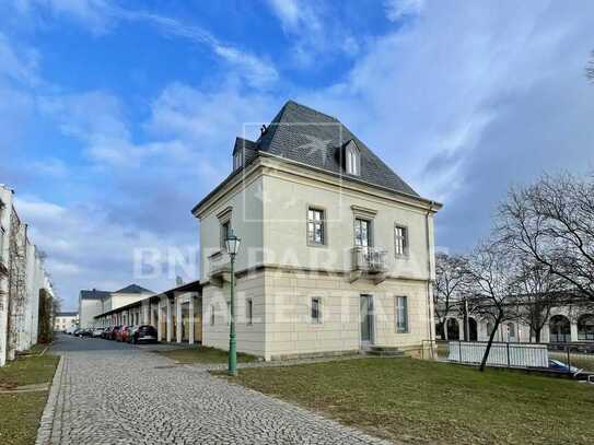 Gut angebunden im historischen Gewerbegebiet der Heeresbäckerei