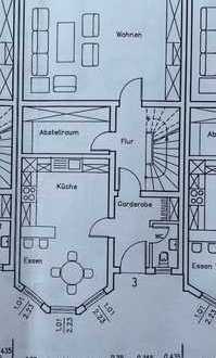 Attraktives Reihenmittelhaus in Feldrandlage mit sechs Zimmern und EBK in Roßdorf