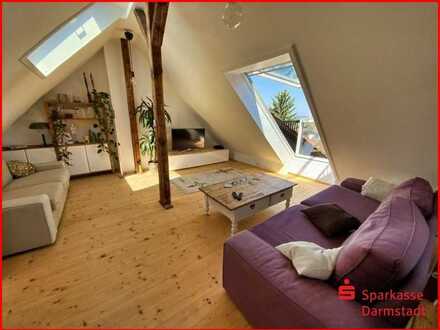 Exklusive Maisonette-Wohnung mit ausgebautem Spitzboden in Bessungen