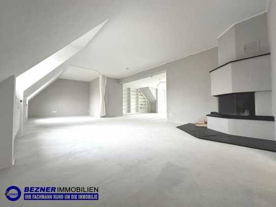 Penthouse - Dachgeschoss - Wohnung mit Kamin und Einbauküche in der Kölner - Innenstadt