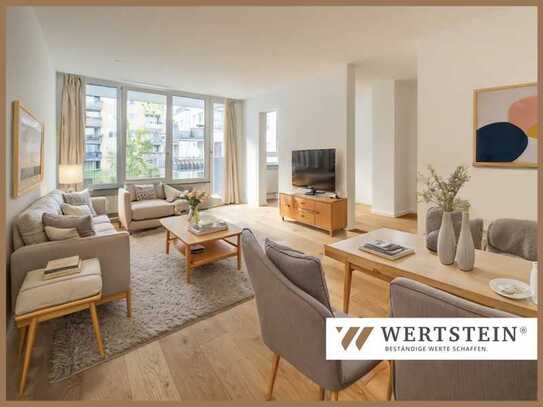 2-Raum-Wohnung in den Annenhöfen in Mitte-Kreuzberg mit Fahrstuhl und Balkon