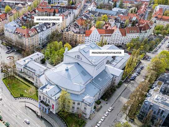 Ruhige Bestlage am Prinzregentenplatz. Herrschaftliche 6-Zi.-Altbau-Jugendstilwhg im Originalzustand