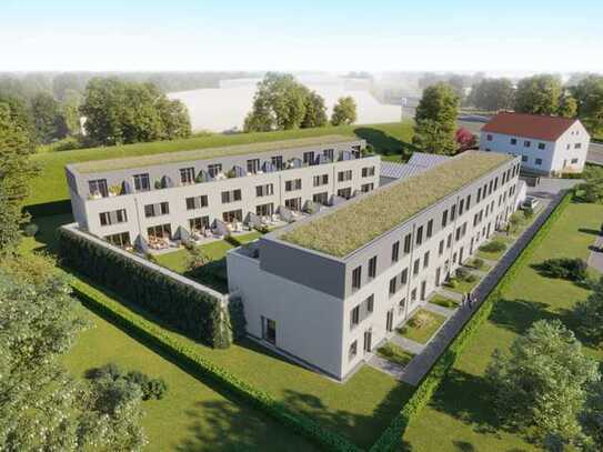 KfW55: Hannover-Bornum - umweltfreundlicher und energieeffizienter Neubau | Reihenmittelhaus