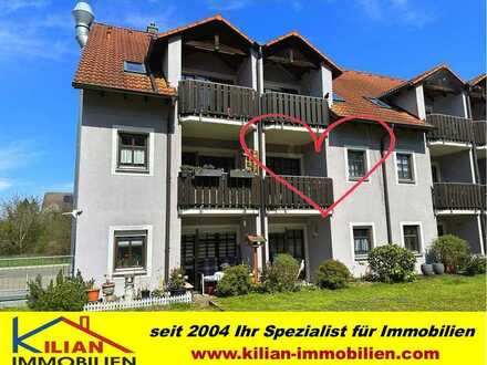 KILIAN IMMOBILIEN! TOP 2 ZI. WHG IM 1. OG MIT 50 M² WFL. IN ROTH! BALKON * TIEFGARAGE!