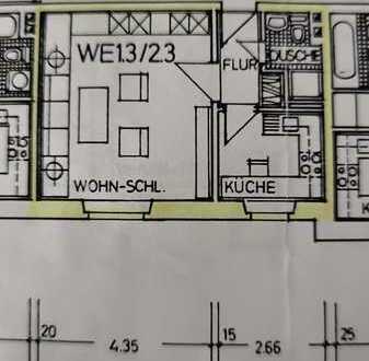 Erstbezug nach Sanierung mit EBK: attraktive 1,5-Zimmer-Wohnung in Regensburg