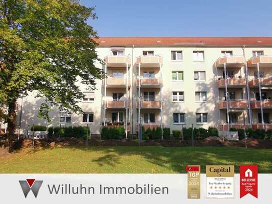 Frisch für Sie renoviert - Ruhig gelegene 3RW mit Balkon im 1.OG