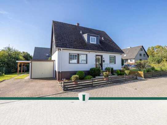 Einfamilienhaus am Timmendorfer Strand mit gepflegten Garten
Keller, Garage, Pelletheizung von 2022