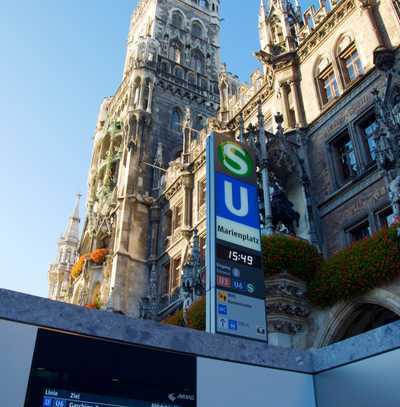 Marienplatz U-Bahnhof Mieteinheit 14 Sperrengeschoss