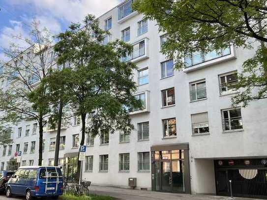 2 Zimmer Wohnung München Schwanthalerhöhe/Westend, Dachterrasse, TG-Stellplatz, Küche, prov.frei