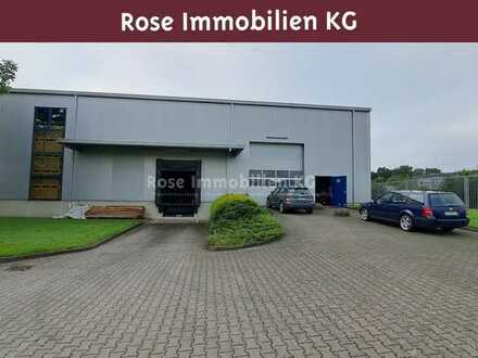 ROSE IMMOBILIEN KG: Lager-/Produktionsflächen mit Rampen und Rolltor!