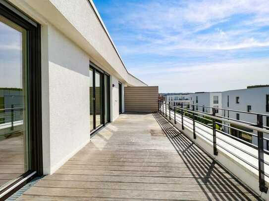 Stilvolle Penthouse-Wohnung mit Top-Ausblick! 114 m² mit 2 Tageslichtbädern und Balkon!