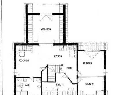 Preiswerte, modernisierte 4-Raum-DG-Wohnung mit Balkon in Demsin, Stadt Jerichow