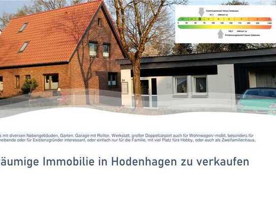 Modernisiertes 4 bis 6-Zimmer-Einfamilienhaus in Hodenhagen,