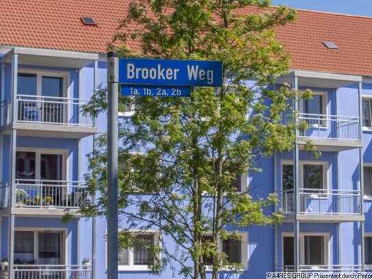 ++Reif für die Insel? 2 Raumwohnung mit Balkon und Stellplatz in Riems++