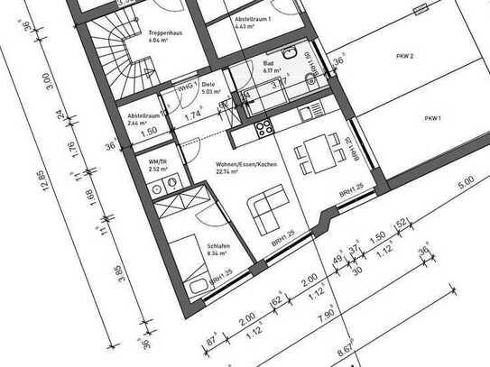 Erstbezug: Stilvolle 2-Zimmer-Erdgeschosswohnung mit luxuriöser Innenausstattung in Worms