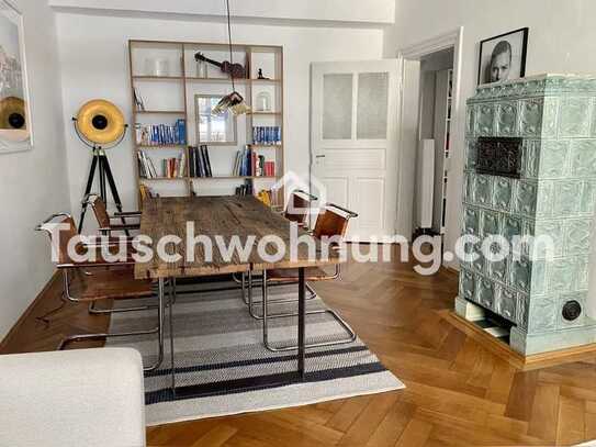 Tauschwohnung: 3-Zimmer Altbau in Maxvorstadt gg 4-5 Zimmer Wohnung