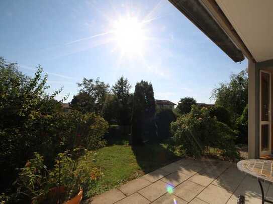 Sonniges Gartenparadies-2-Zimmer-Erdgeschosswohnung mit Terrasse Nähe Bahnhof