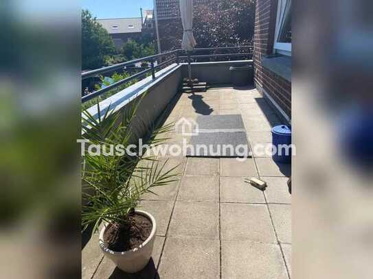 Tauschwohnung: Helle, günstige Wohnung in Hiltrup mit großem Südbalkon