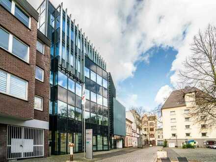 Mit Blick auf den Hafen: Attraktive Bürofläche in Duisburg | Stellplätze | gute Anbindung