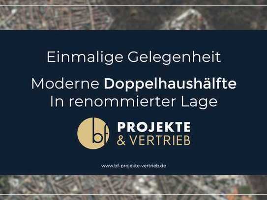 Moderne Doppelhaushälfte in renommierter Lage