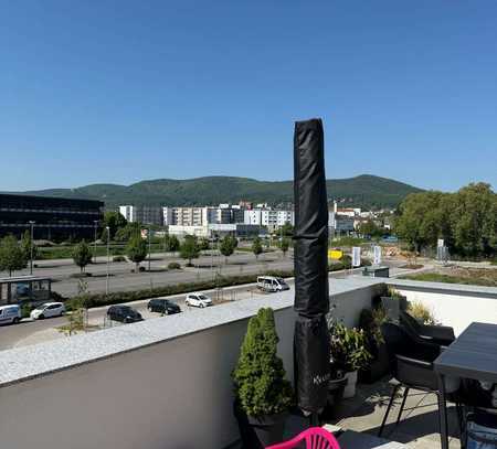 Moderne Penthouse-Wohnung mit Dachterrasse